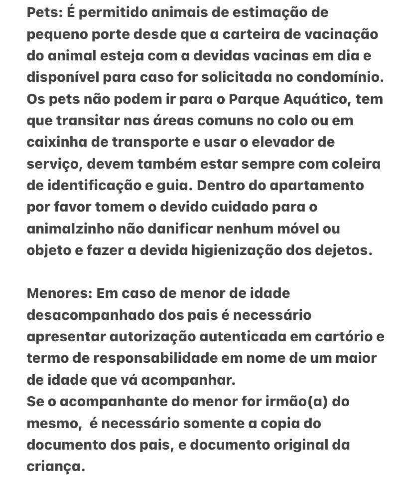 Apartamento 502 5 Pessoas Thermas Do Bosque